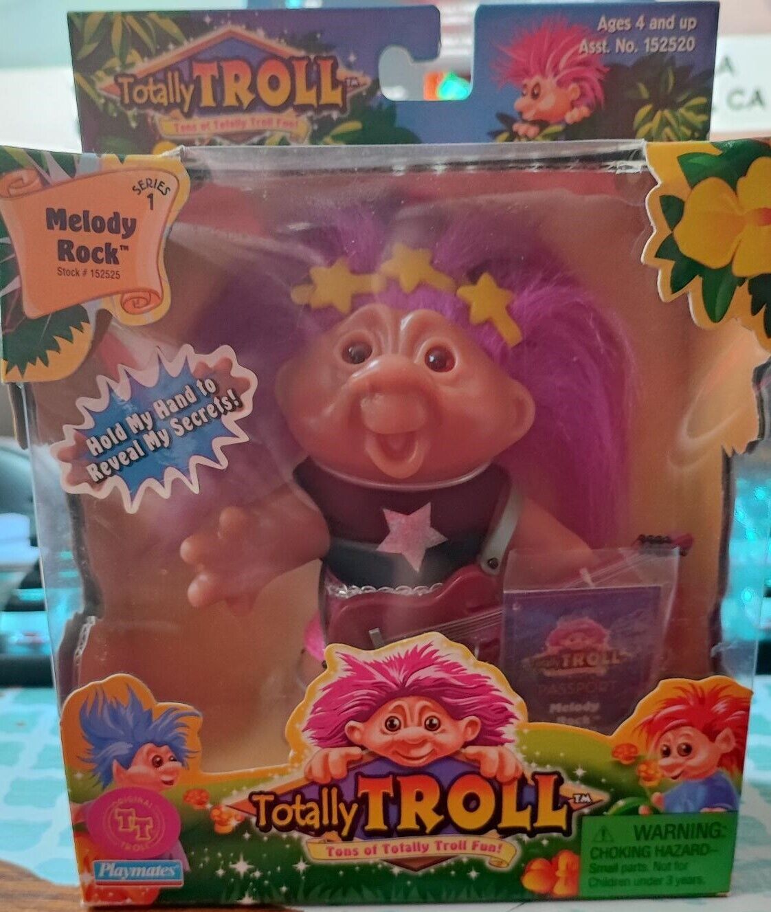 Item photo. Show Listing Details page. Listing Totally Troll Doll - MELODY ROCK