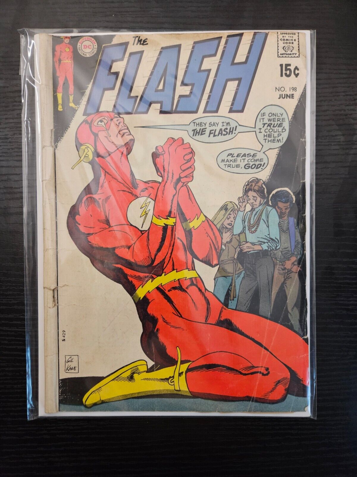 The Flash 198 DC Comics Gil Kane 1970