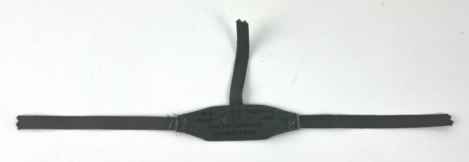 New USGI US Army M1 Helmet Liner Neck Band Dated 1985
