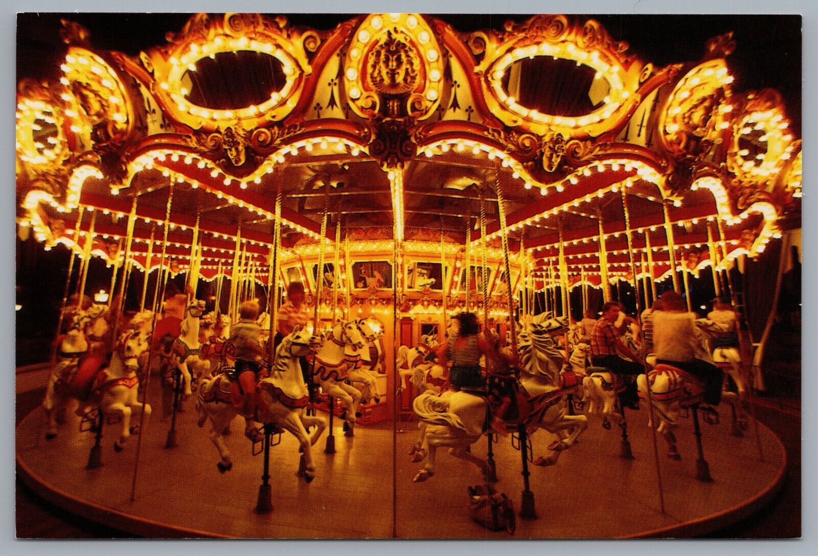 Disneyland King Arthur Carrousel Fantasyland 4x6 Postcard