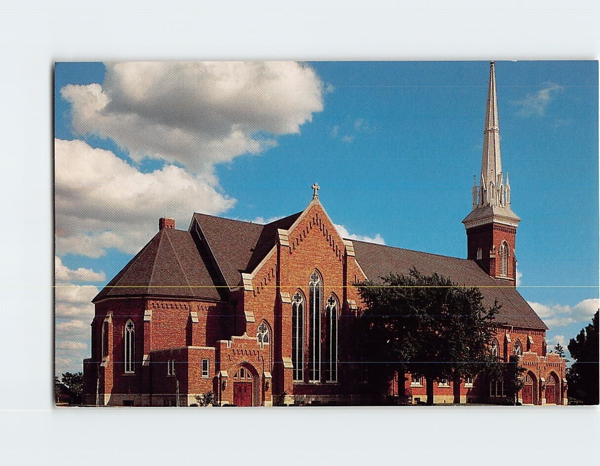 Postcard Saint Lorenz Lutheran Church Frankenmuth Michigan 48734 USA