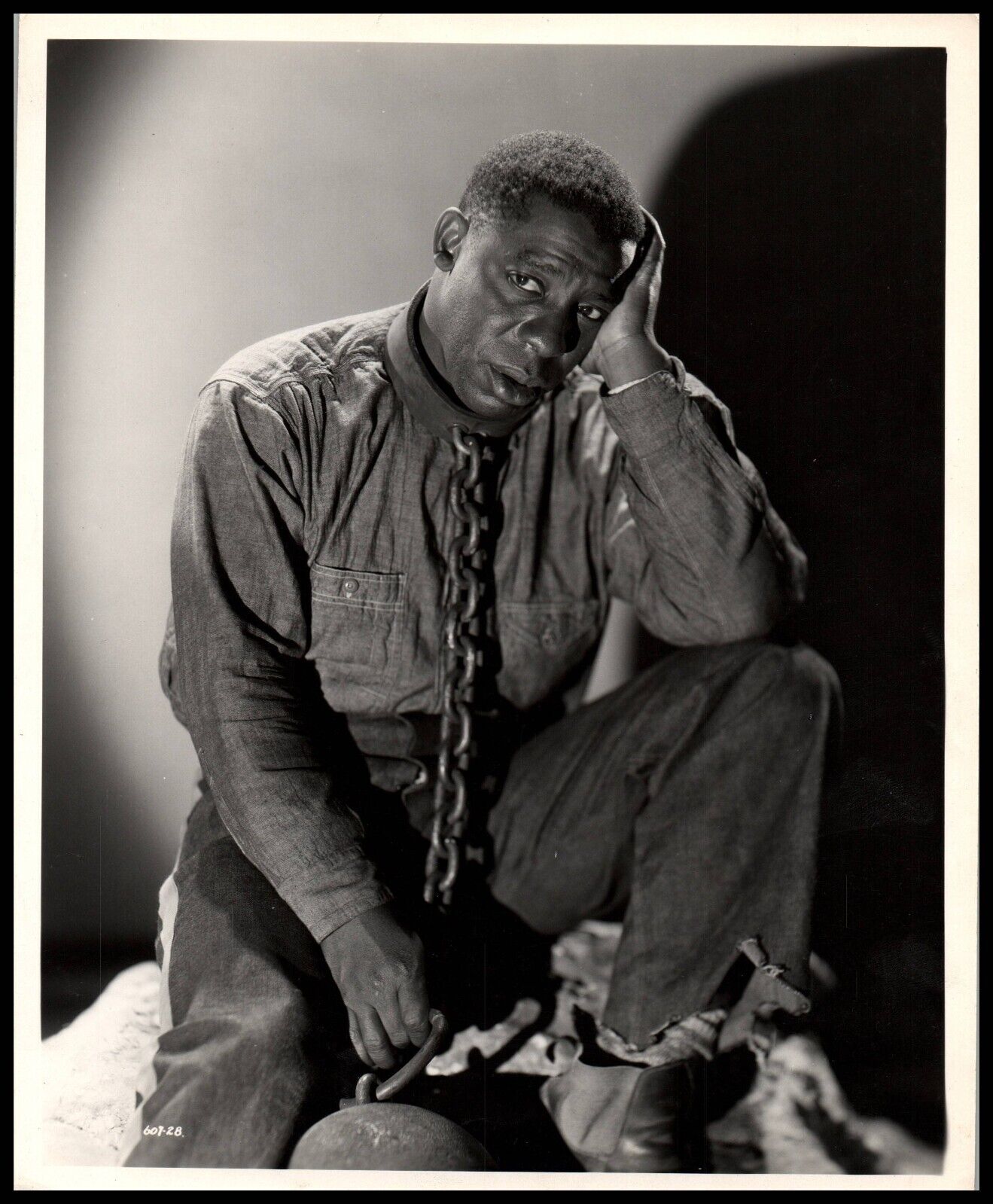 CLARENCE MUSE 1ST AFRICAN-AM W/STARRING ROLE IN FILMS 1930s VINTAGE PHOTO 702