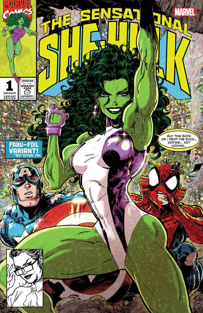 SENSATIONAL SHE-HULK #1 (KAARE ANDREWS EXCLUSIVE VARIANT) COMIC BOOK ~ Marvel