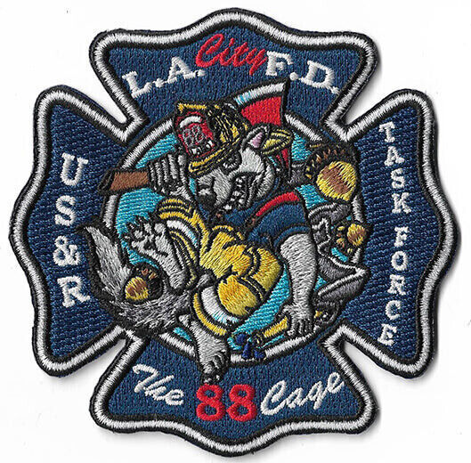 LAFD Station 88 The Cage US&R Task Force NEW Fire Patch 