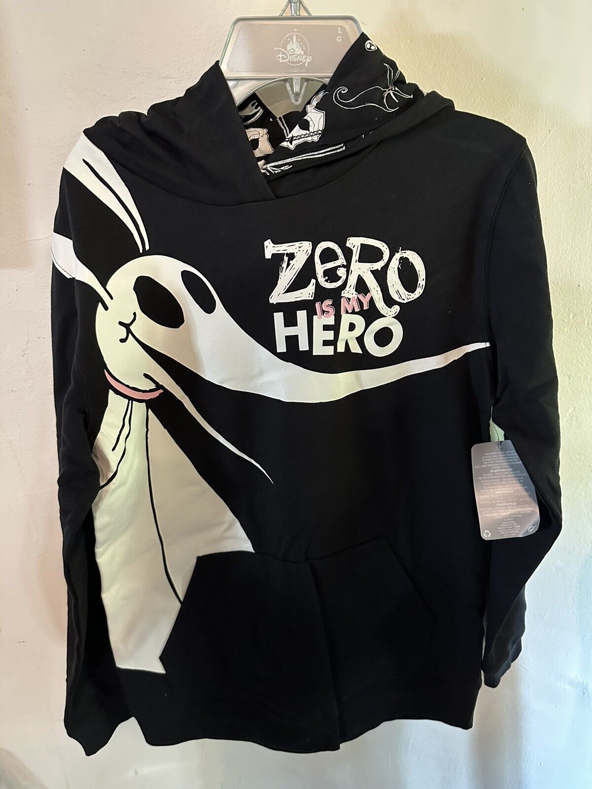 Disney  The Nightmare Before Christmas Zero To Hero Pullover Hoodie youth large