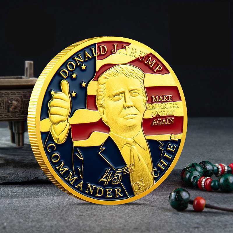 45th President Of USA Donald Trump Inaugural Commemorative Coin