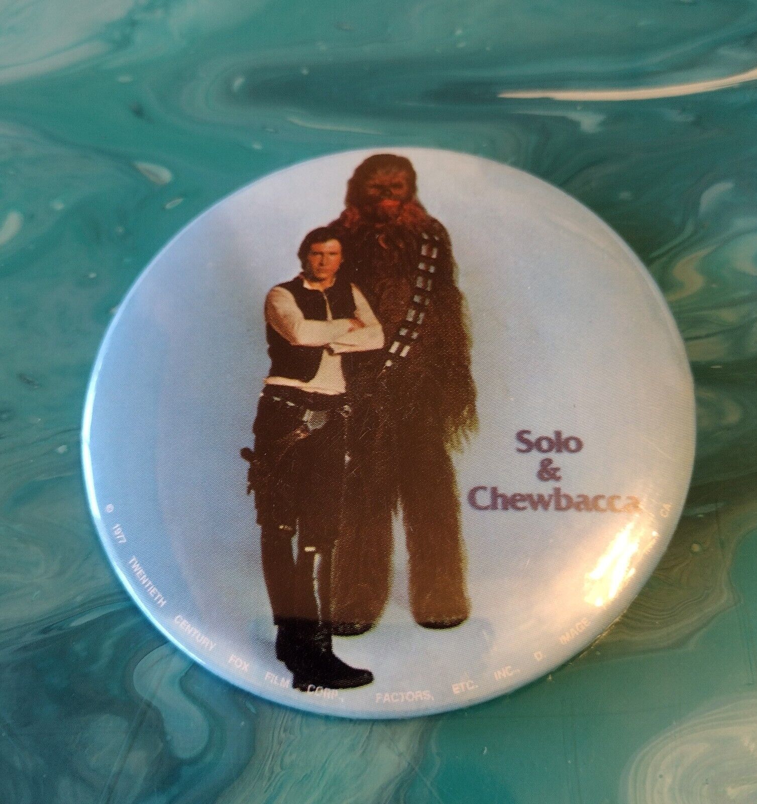 Vintage 1977 Star Wars Han Solo and Chewbacca 3\