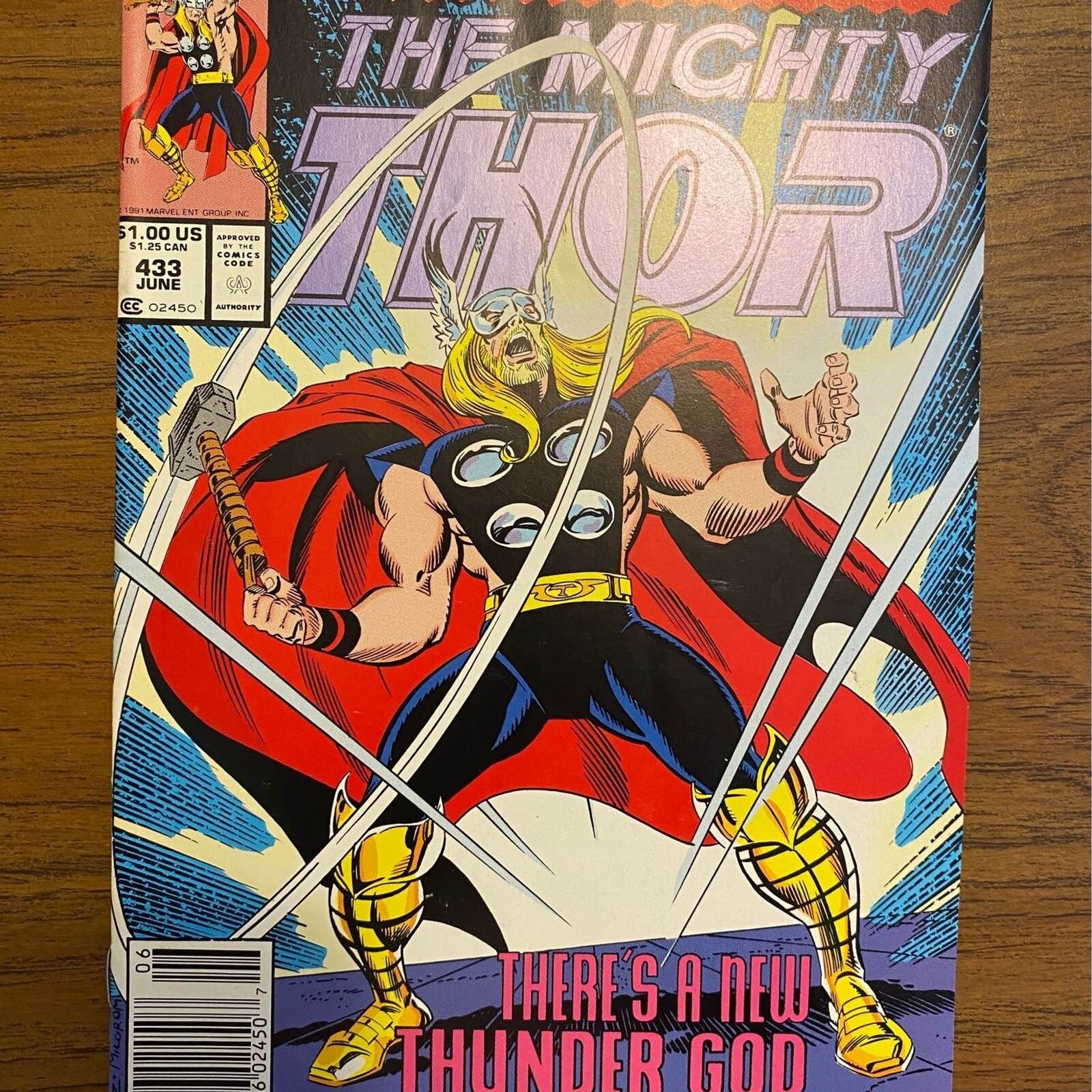 Marvel Comics Mighty Thor #433 (June 1991)