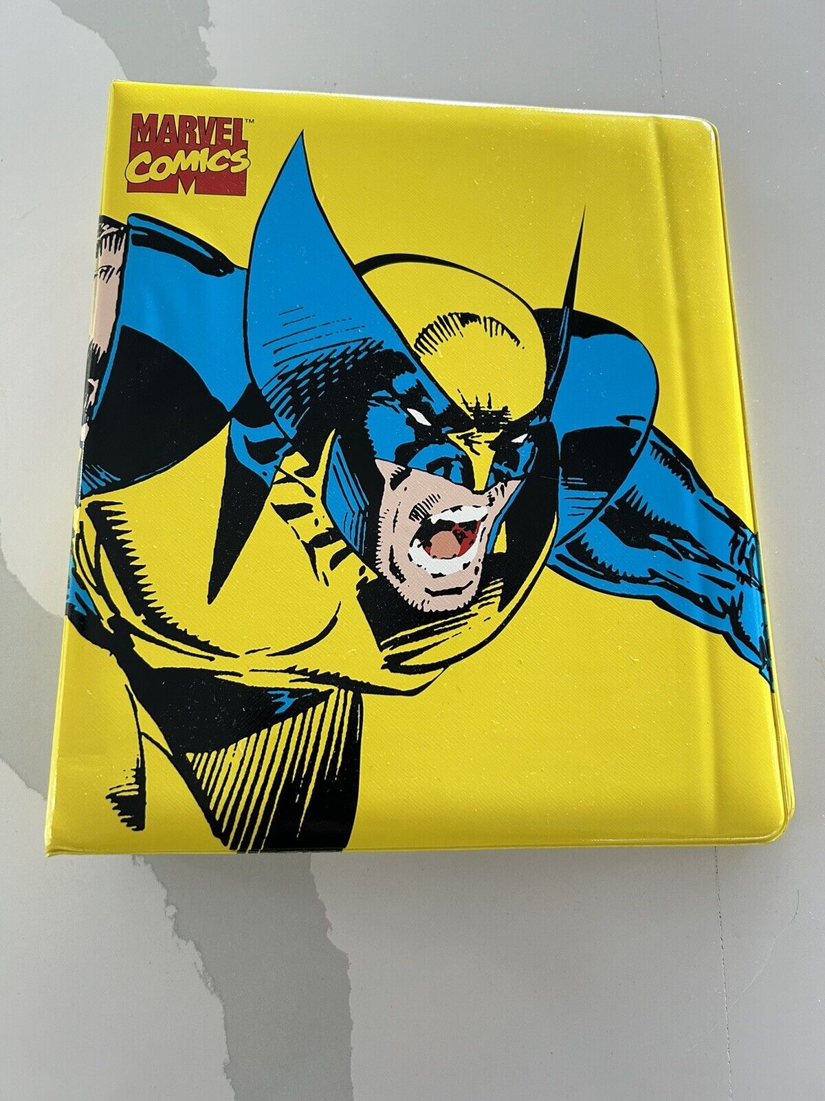 Rare VINTAGE 1994 Marvel Comics Wolverine X-Men Collector\'s 3-Ring Binder Clean
