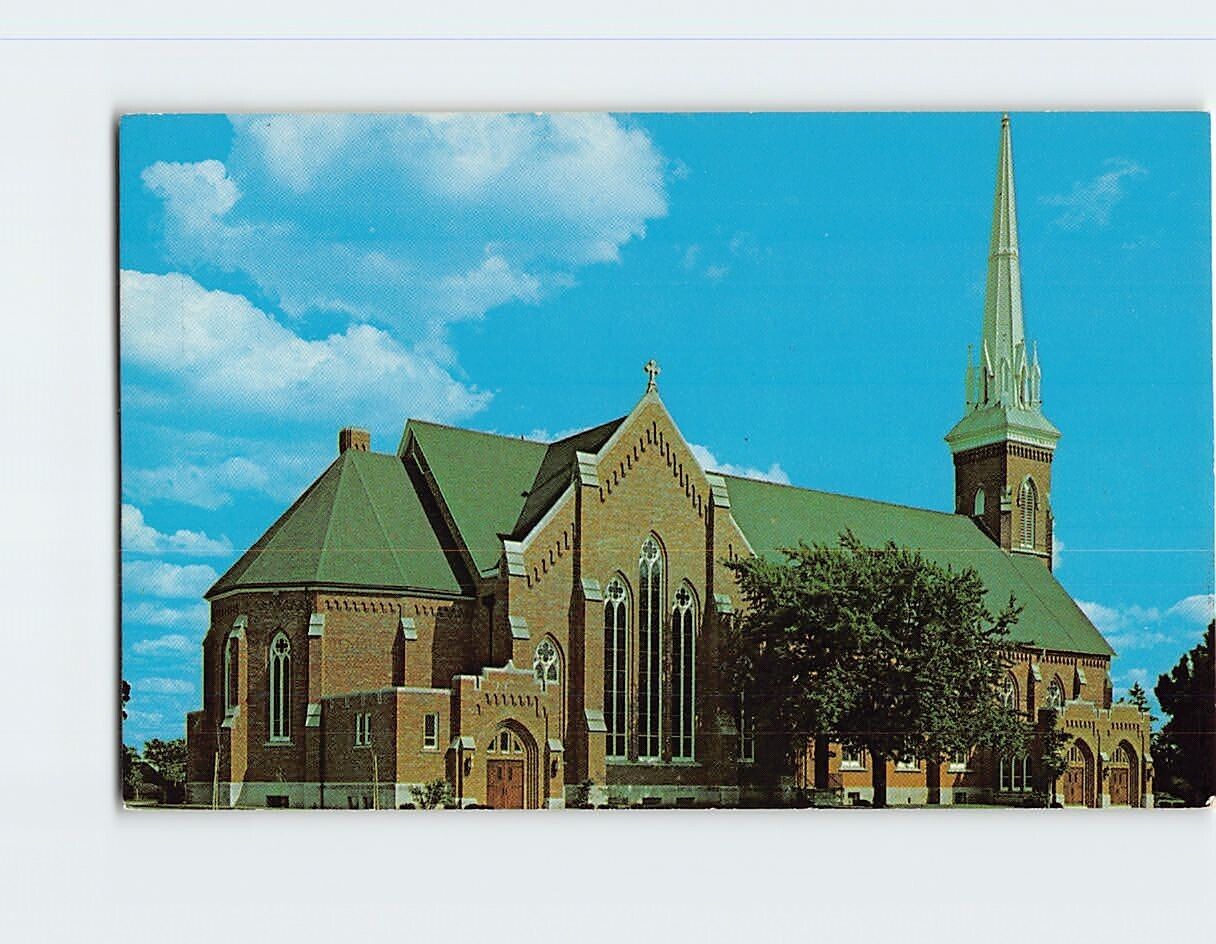 Postcard St. Lorenz Lutheran Church Frankenmuth Michigan USA