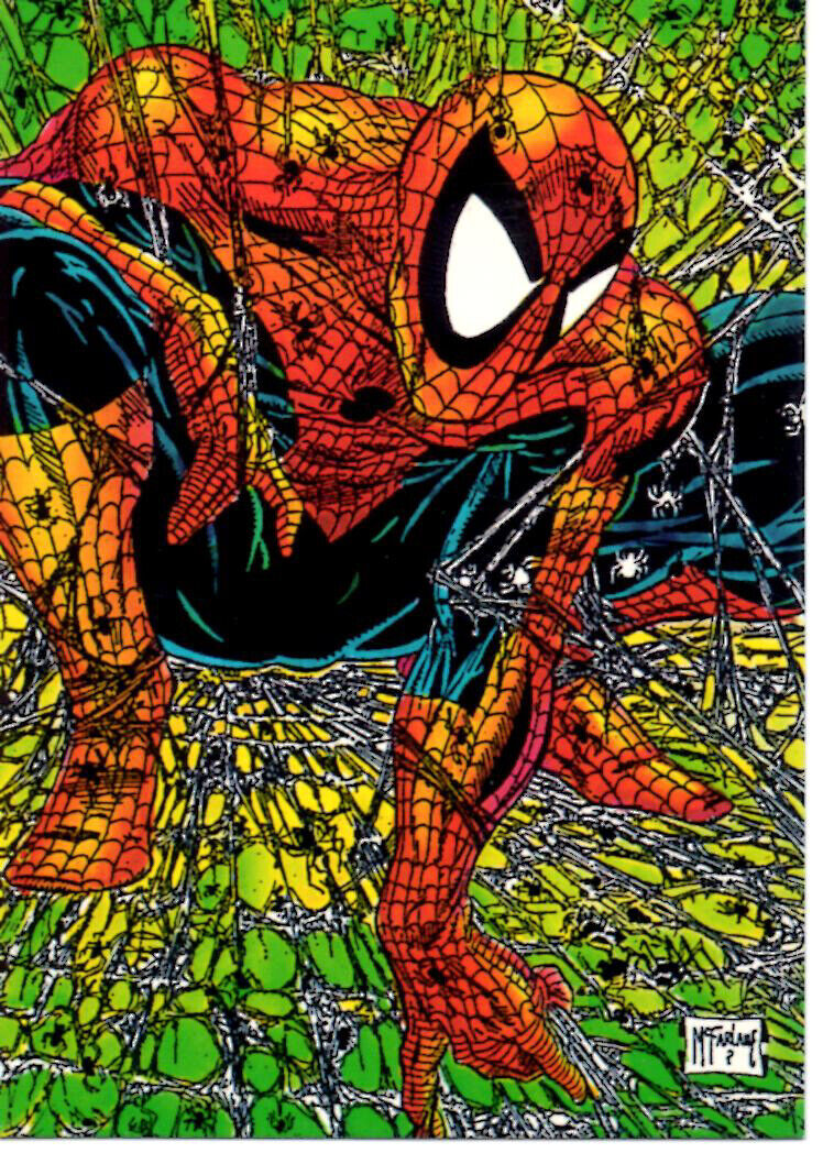 1992 COMIC IMAGES TODD MCFARLANE ERA SPIDER-MAN ALL PRISM CARDS (YOU PICK) MINT