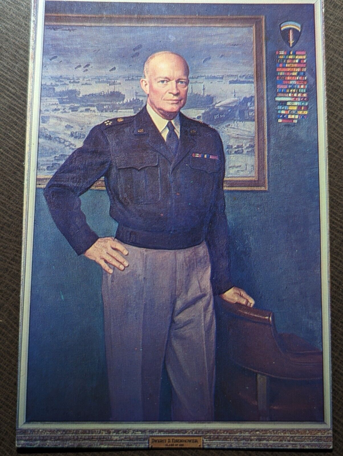 Dwight D. Eisenhower Postcard - President - General of the Armies - Unused 