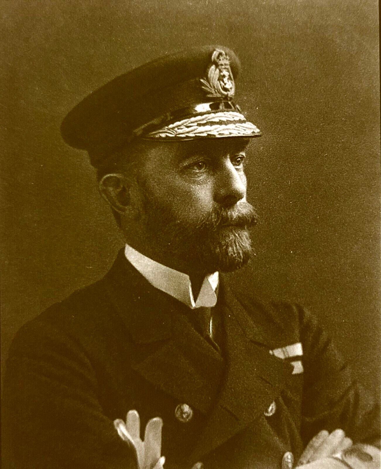 Rear Admiral Sir Charles Madden Royal Navy Officer WWI  Negative Photo Film