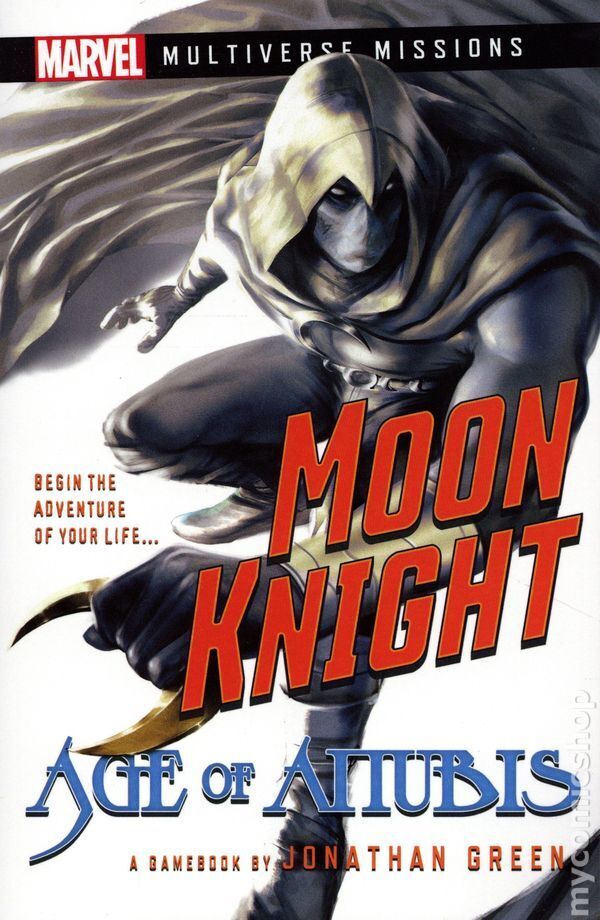 Moon Knight Age of Anubis SC A Marvel Multiverse Missions Adventure #1 NM 2023
