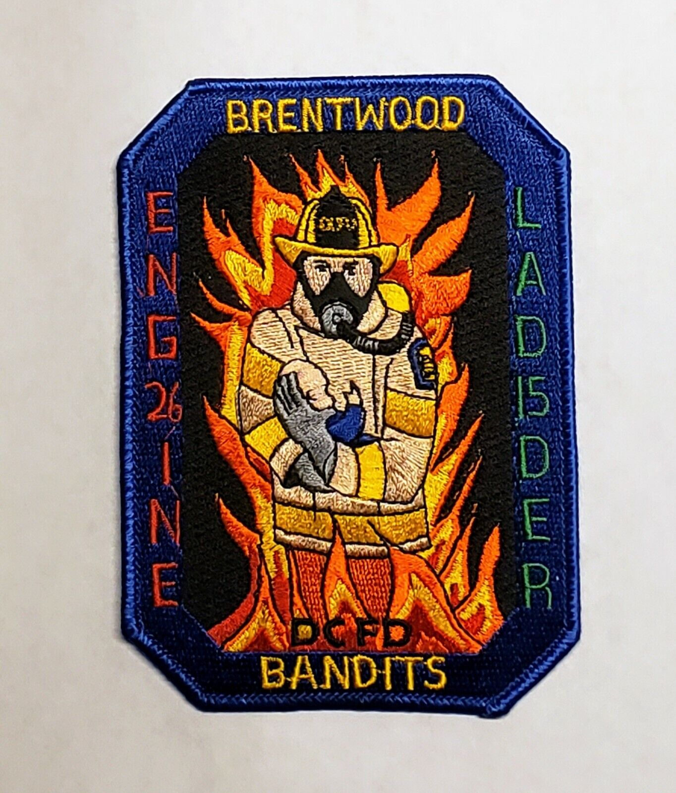 Fire Patch DCFD Brentwood Bandits Engine 26 Truck 15 washington dc novelty