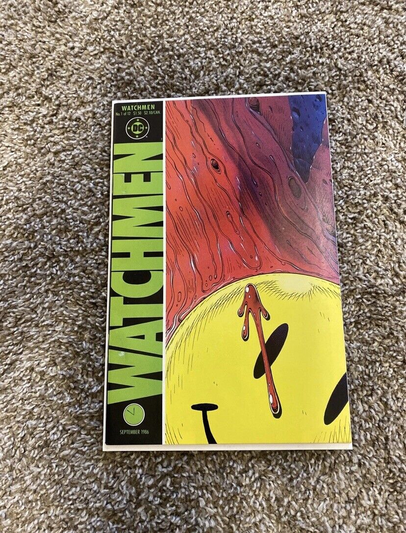 WATCHMEN #1 DC 1986 1st Rorschach Dr. Manhattan Alan Moore 1st Print