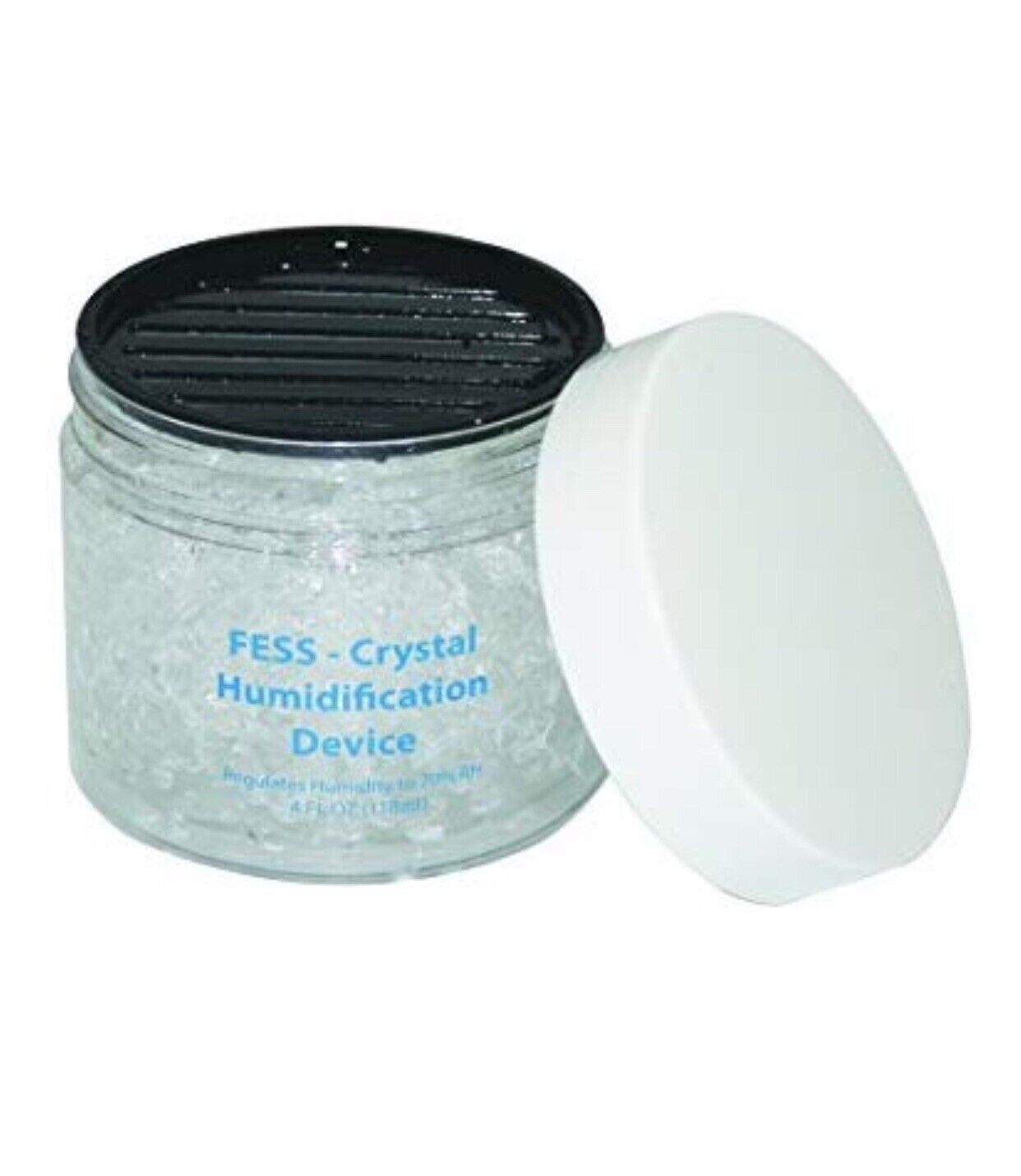 F.e.s.s Fess Cigar Crystal Gel Humidifier for Cigar Humidors - 4oz Jar