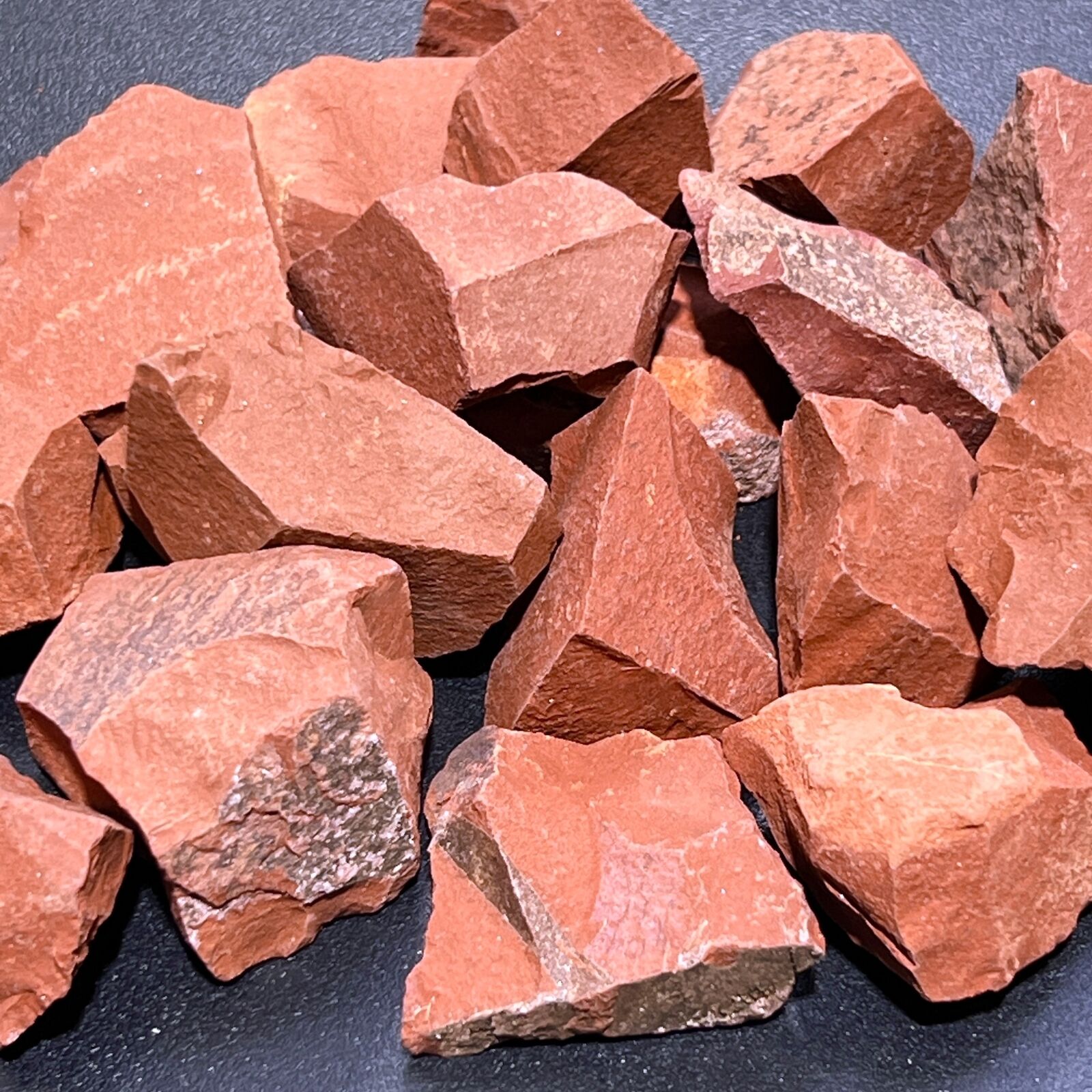 Red Jasper Rough (1 LB) One Pound Bulk Wholesale Lot Raw Natural Gemstones