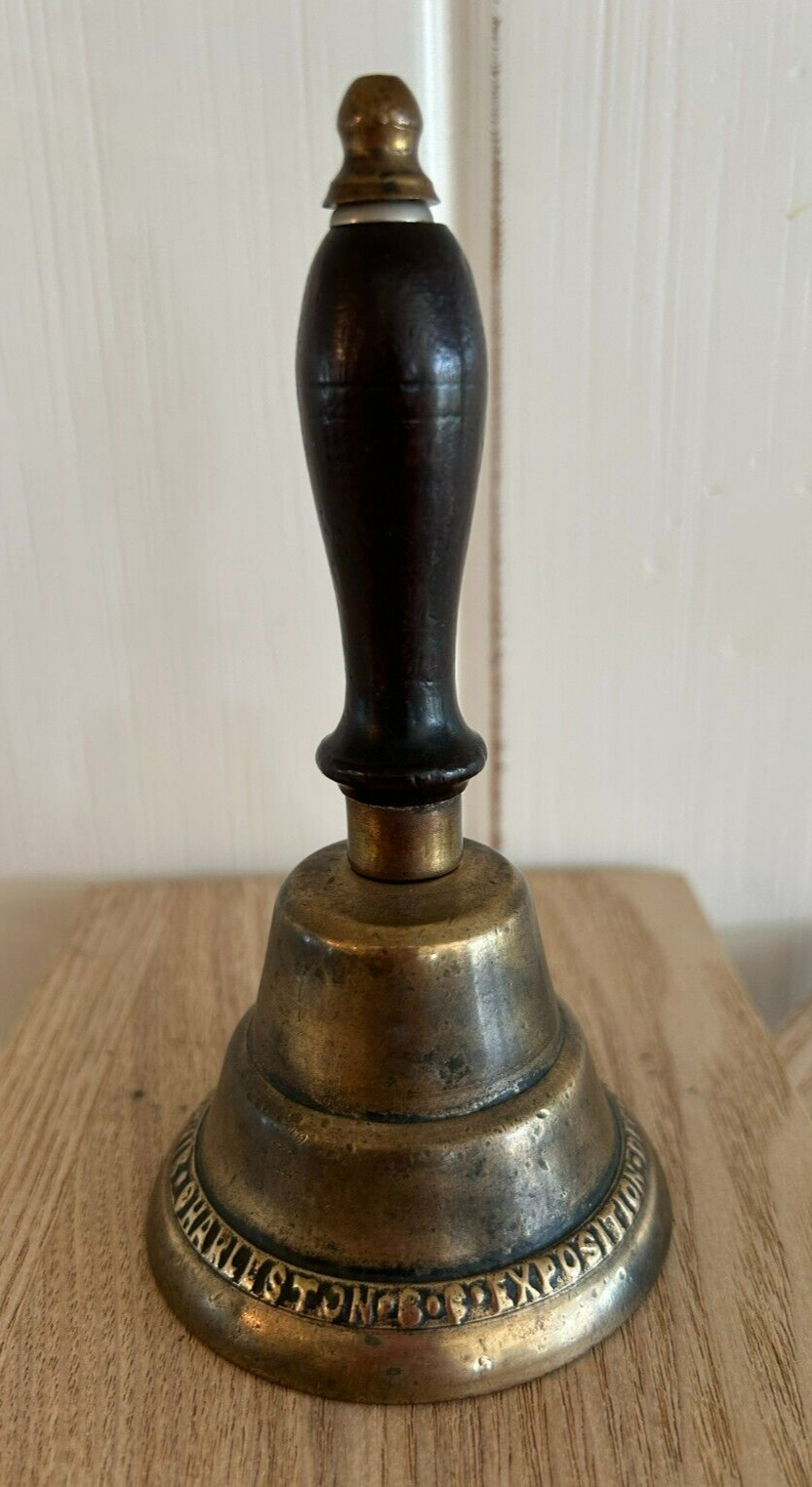 Antique Charleston South Carolina Exposition Souvenir Bell (Brass) 1901-1902