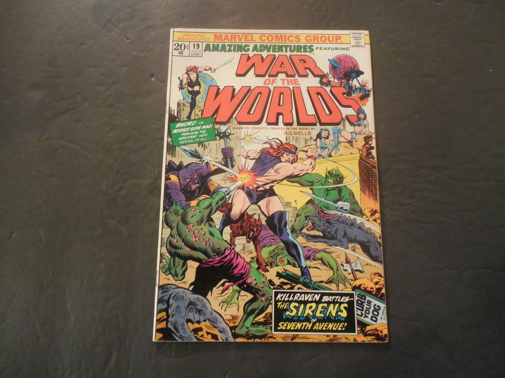 Amazing Adventures #19 Jul 1973 Bronze Age Marvel Comics  ID:42284