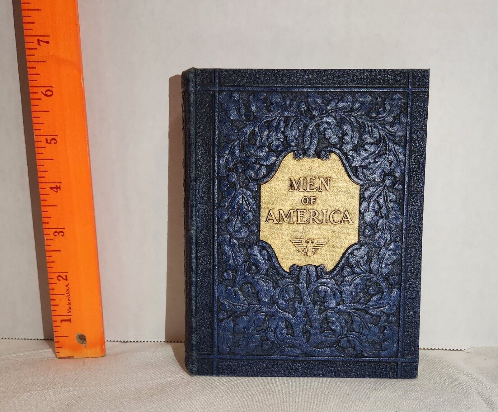 1929 Stevens-Davis MEN OF AMERICA Cards & Blue Storage Book Incomplete Set
