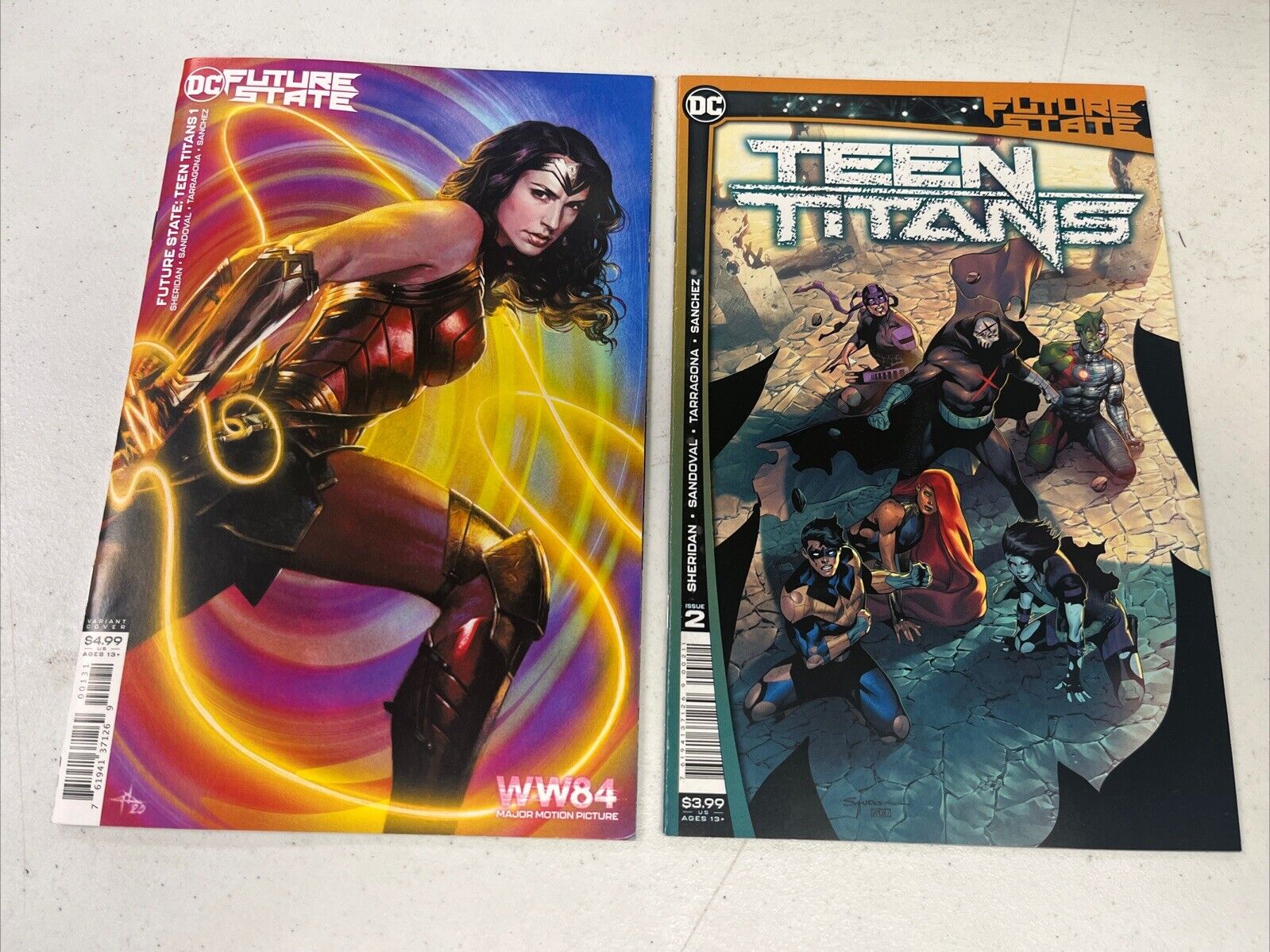 Future State: Teen Titans 1 & 2 WW84 Variant Cover (DC 2021)