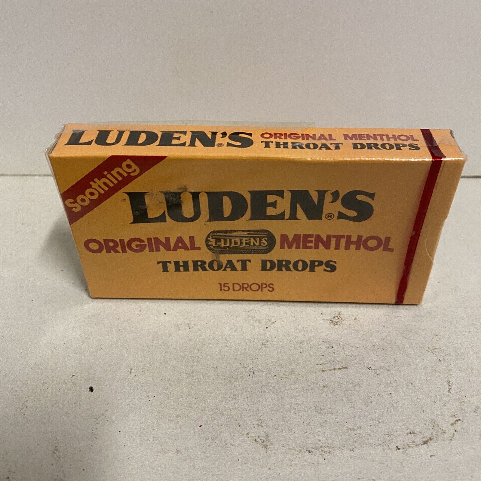 LUDEN\'S MENTHOL Throat Drops 15 Drops HTF Collectible Vintage