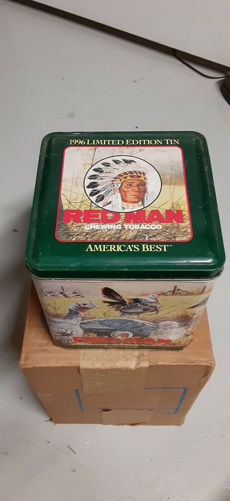 Red Man 1996 Limited Edition Tin