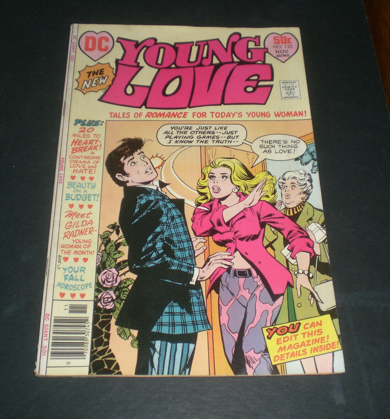YOUNG LOVE - DC COMIC -  ISSUE NO.  122