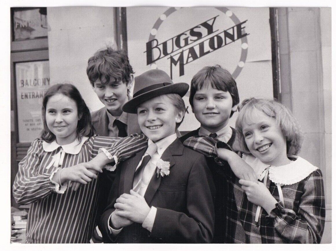 JEREMY GILLEY & CO STARS WEST END MUSICAL BUGSY MALONE 1983 EPOQUE Photo Y 321