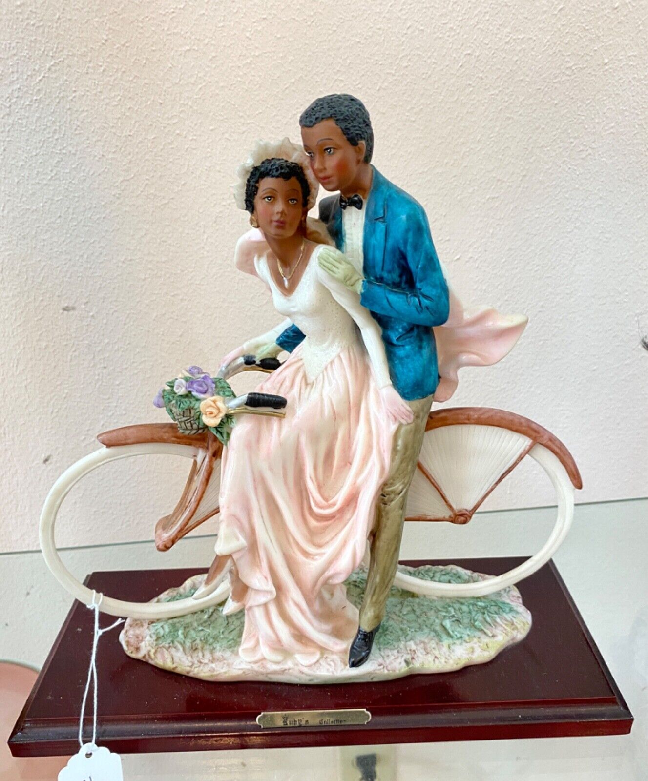 Ruby's Collection, large, gorgeous, african american, couple figurine