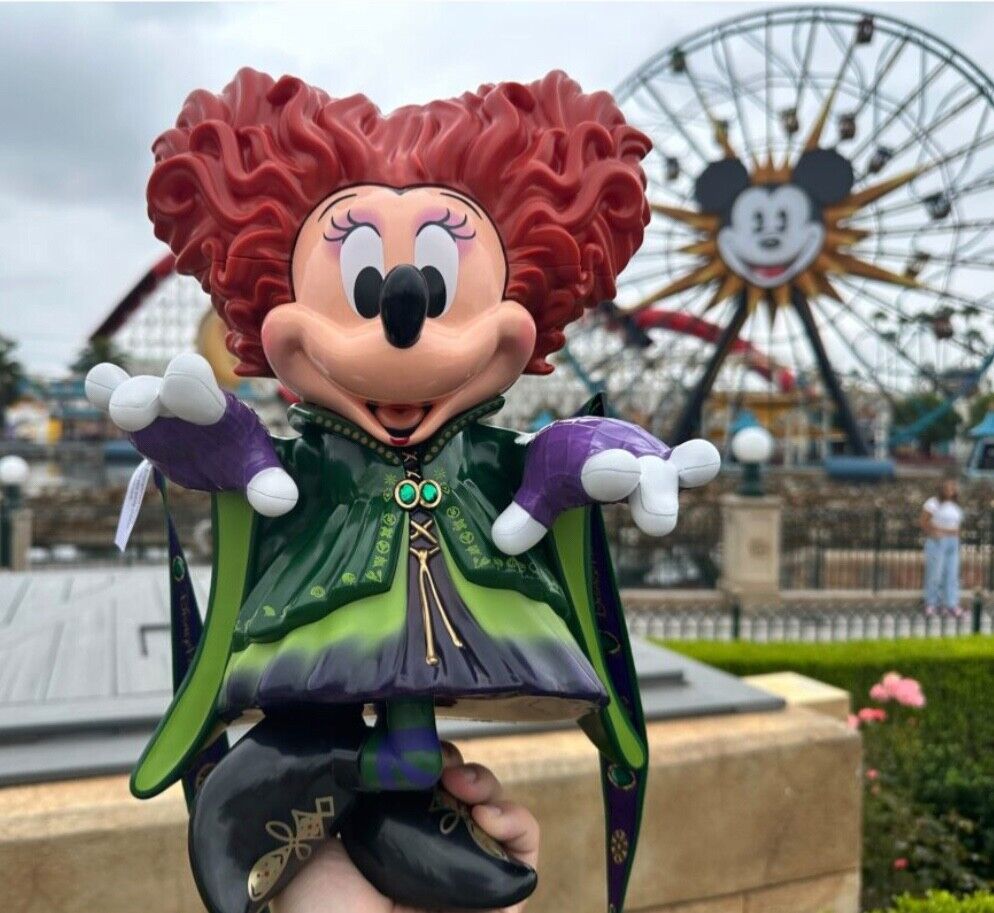 NEW Disneyland Minnie Mouse Hocus Pocus Halloween Sipper 2023 Winnie Sanderson