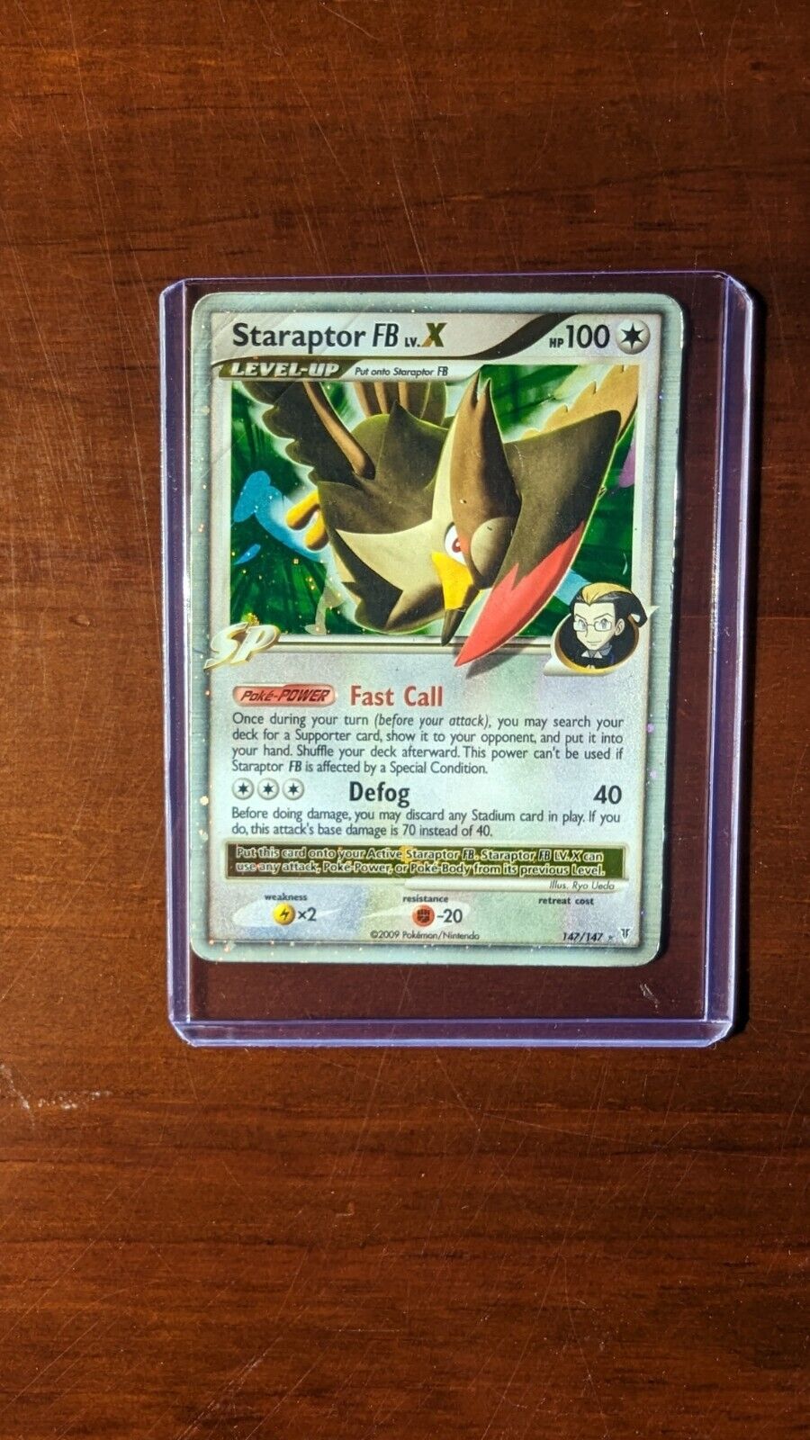 Staraptor FB Lv.X - Supreme Victors 147/147 - Rare Pokemon Card - Excellent