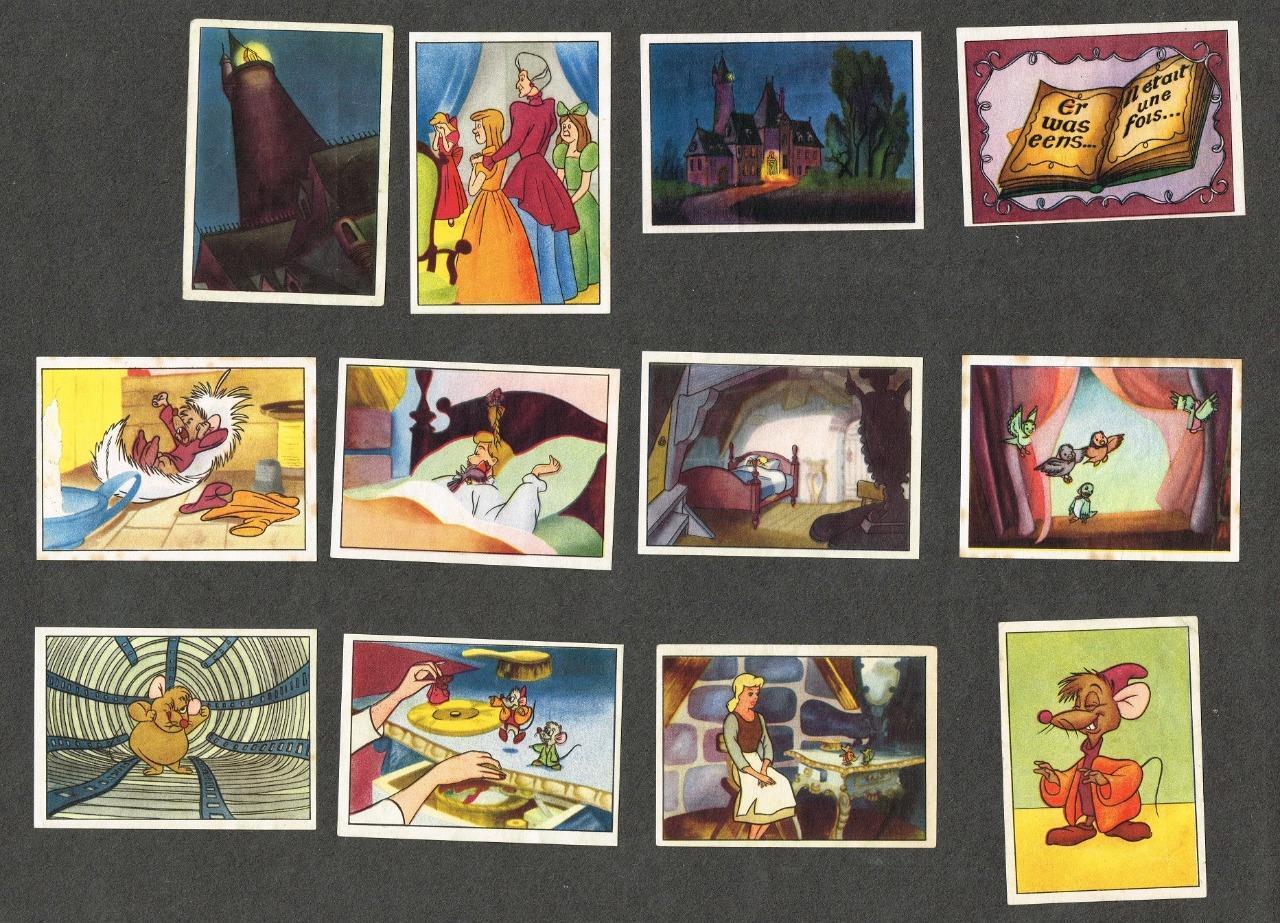 014, Collection of 101 De Beukelaer Chocolate Disney's 1950 Cinderella, FREE S&H