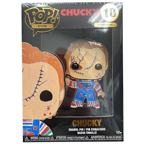 Funko POP Chucky (Horror) Enamel Pin - CHUCKY #10 - New