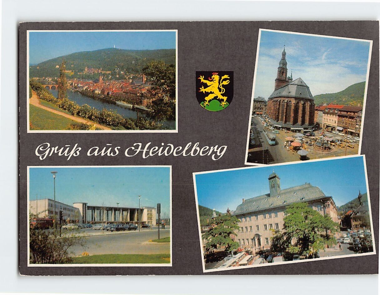 Postcard Grüß aus Heidelberg, Germany