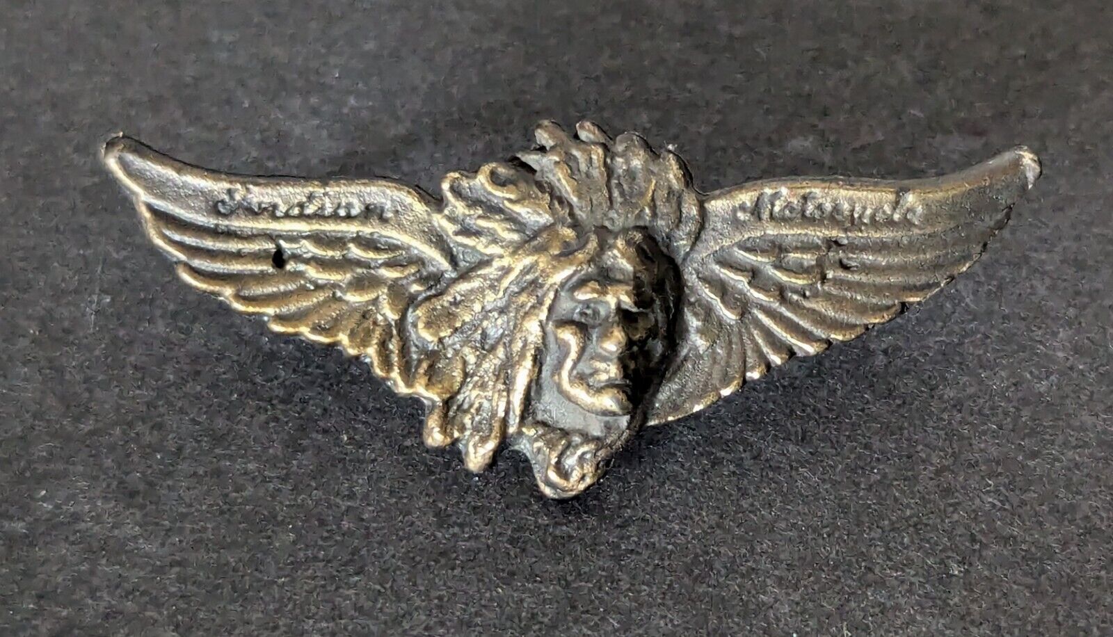 Vintage Indian Motorcycle Chief Scout Pin Back Lapel Pin
