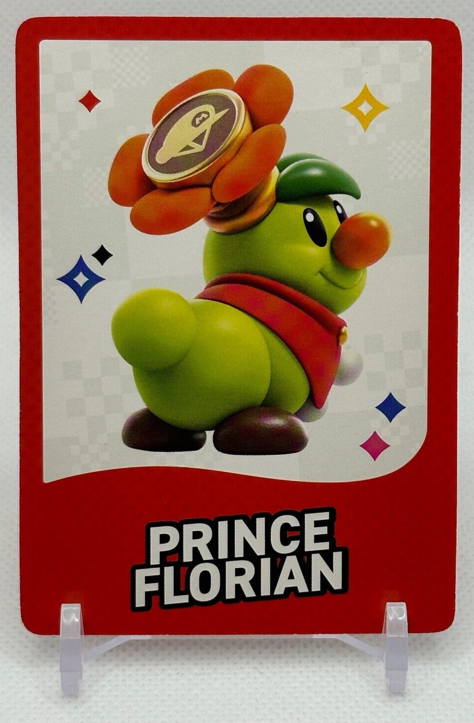 Super Mario Bros Wonder Trading Card Promo - Prince Florian