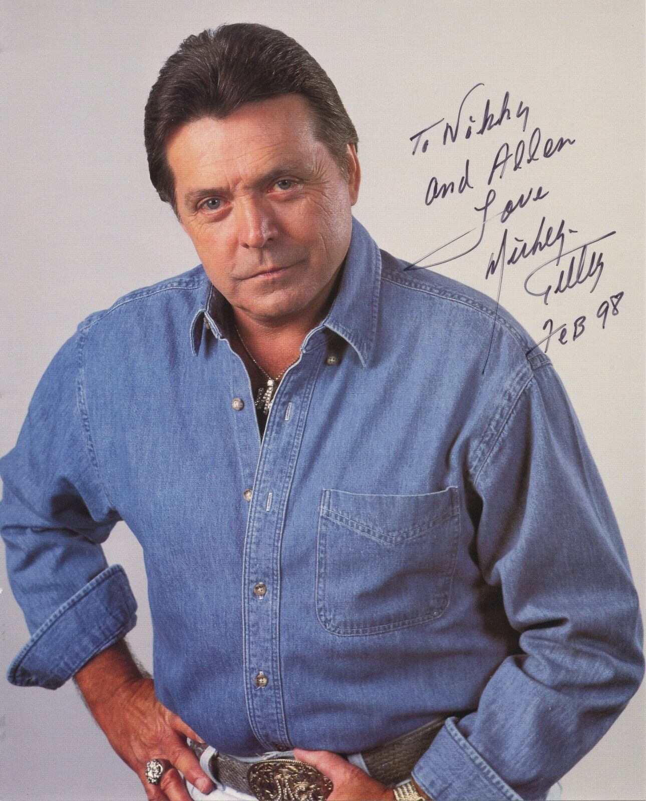 Mickey Gilley Autographed Signed Photograph