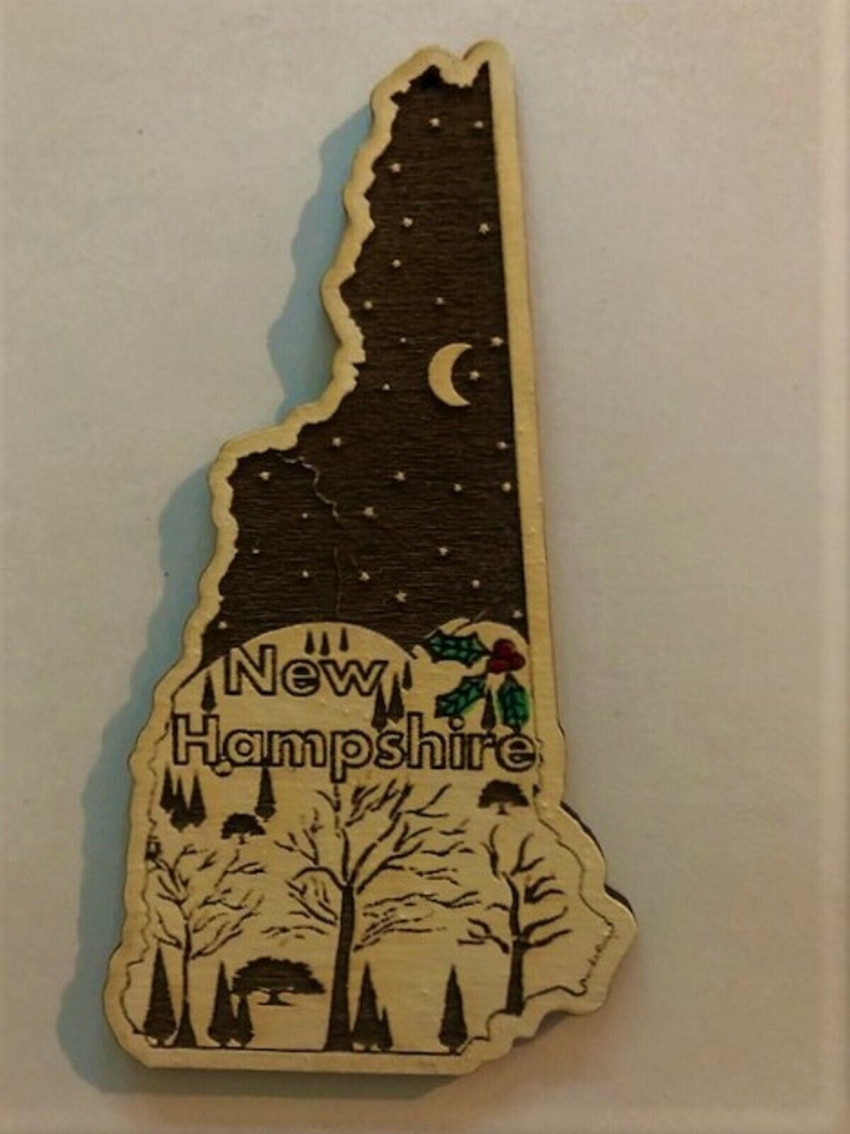 New Hampshire Christmas Ornament, New Hampshire Ornament, New Hampshire 