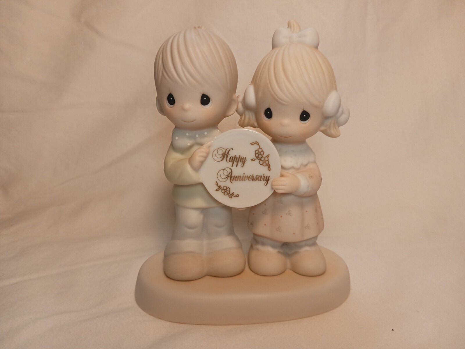 VINTAGE Precious Moments God Bless Our Years Together Anniversary E-2853
