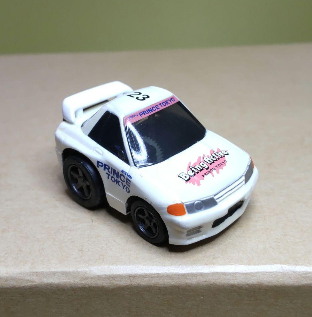 Choro-Q Discontinued Product Chibikko No. 33 Skyline Gt-R R32 White Minicar Toys