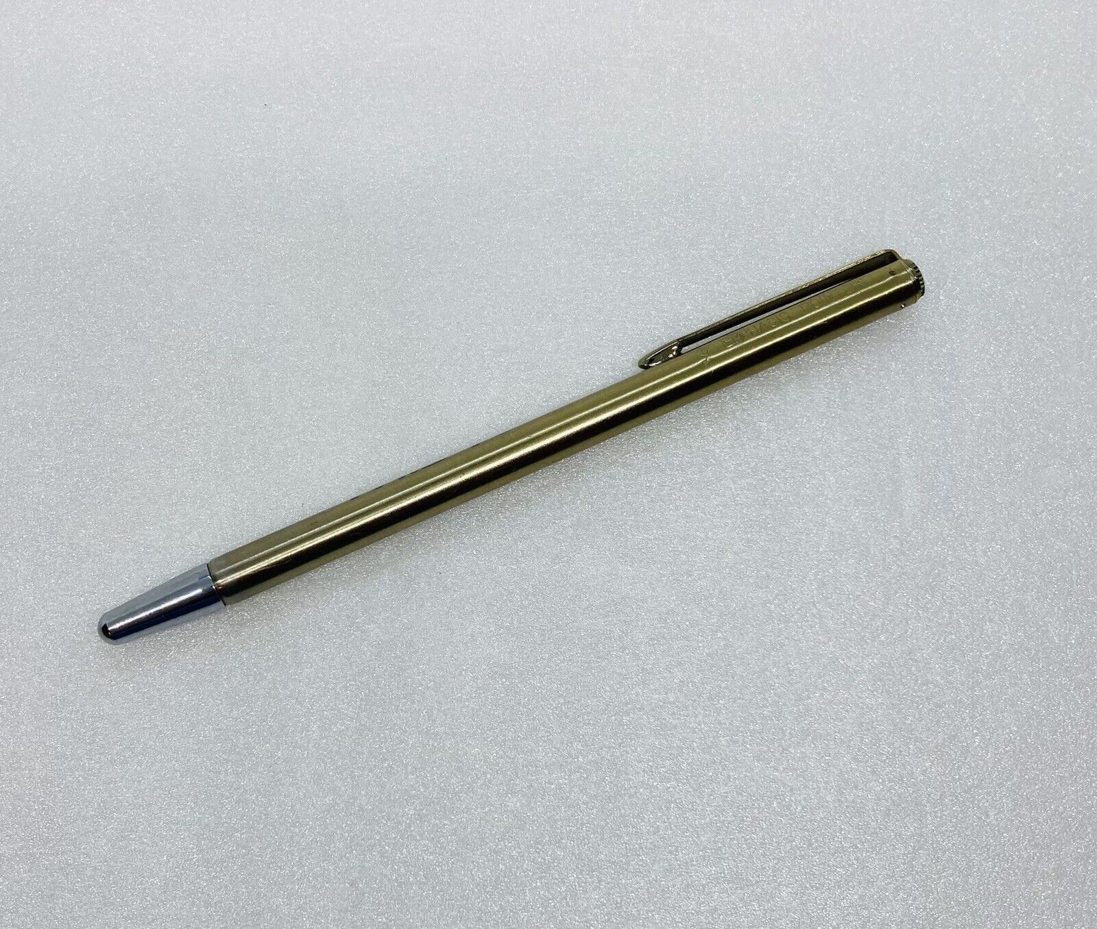 Vintage Emphasis Pocket Pointer Telescopic Metal Pen Arrow Clip “MPSI” Logo 22