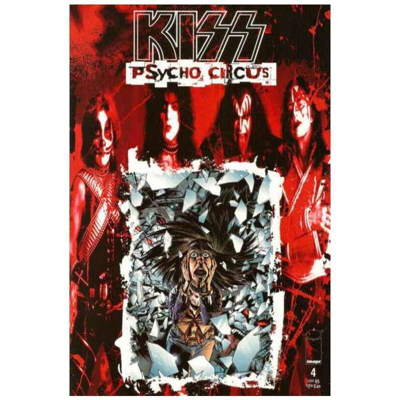 Kiss: The Psycho Circus #4 in Near Mint condition. Image comics [j{