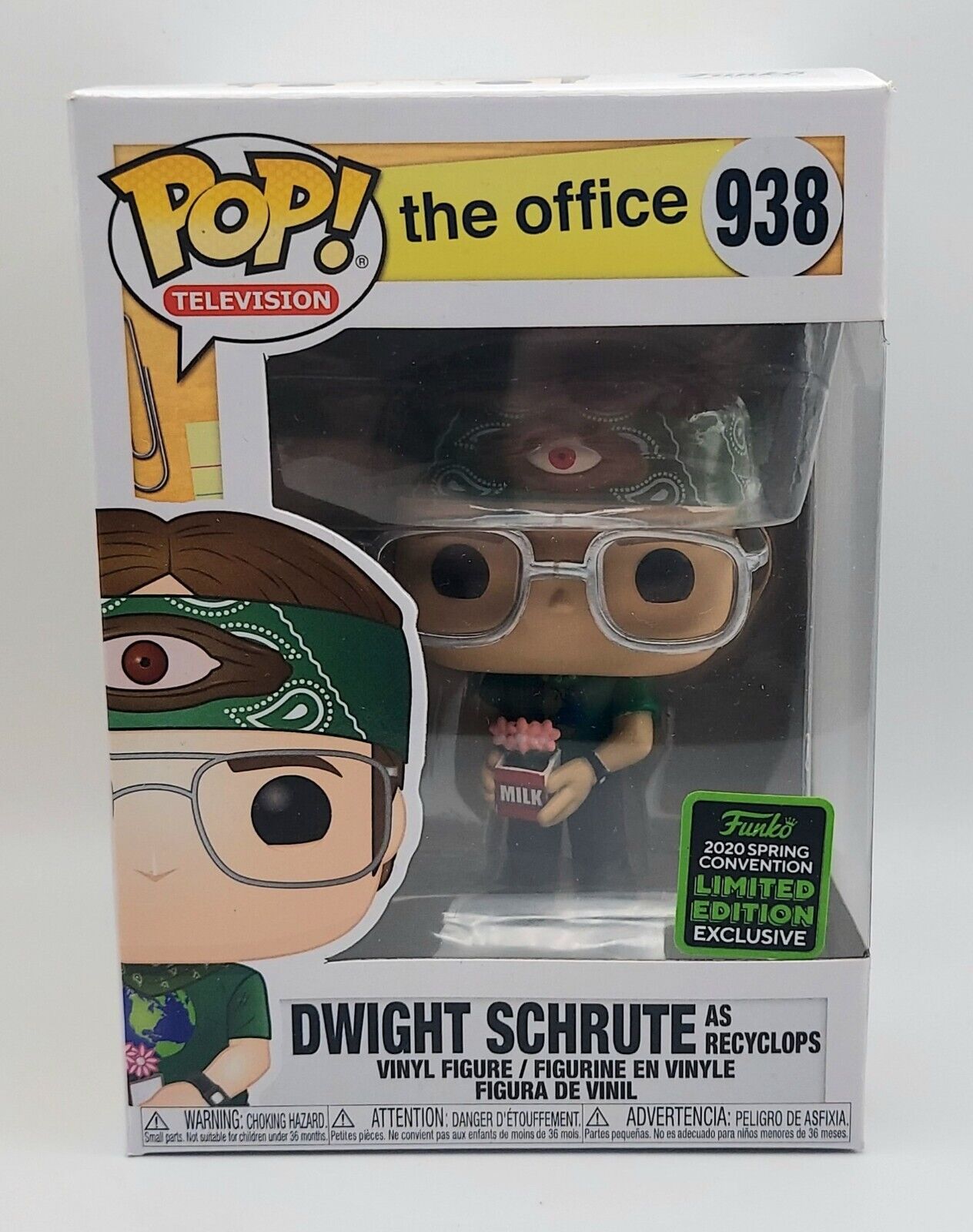 Funko POP Dwight Schrute (Recyclops) #938 (2020 Spring Convention Exclusive)