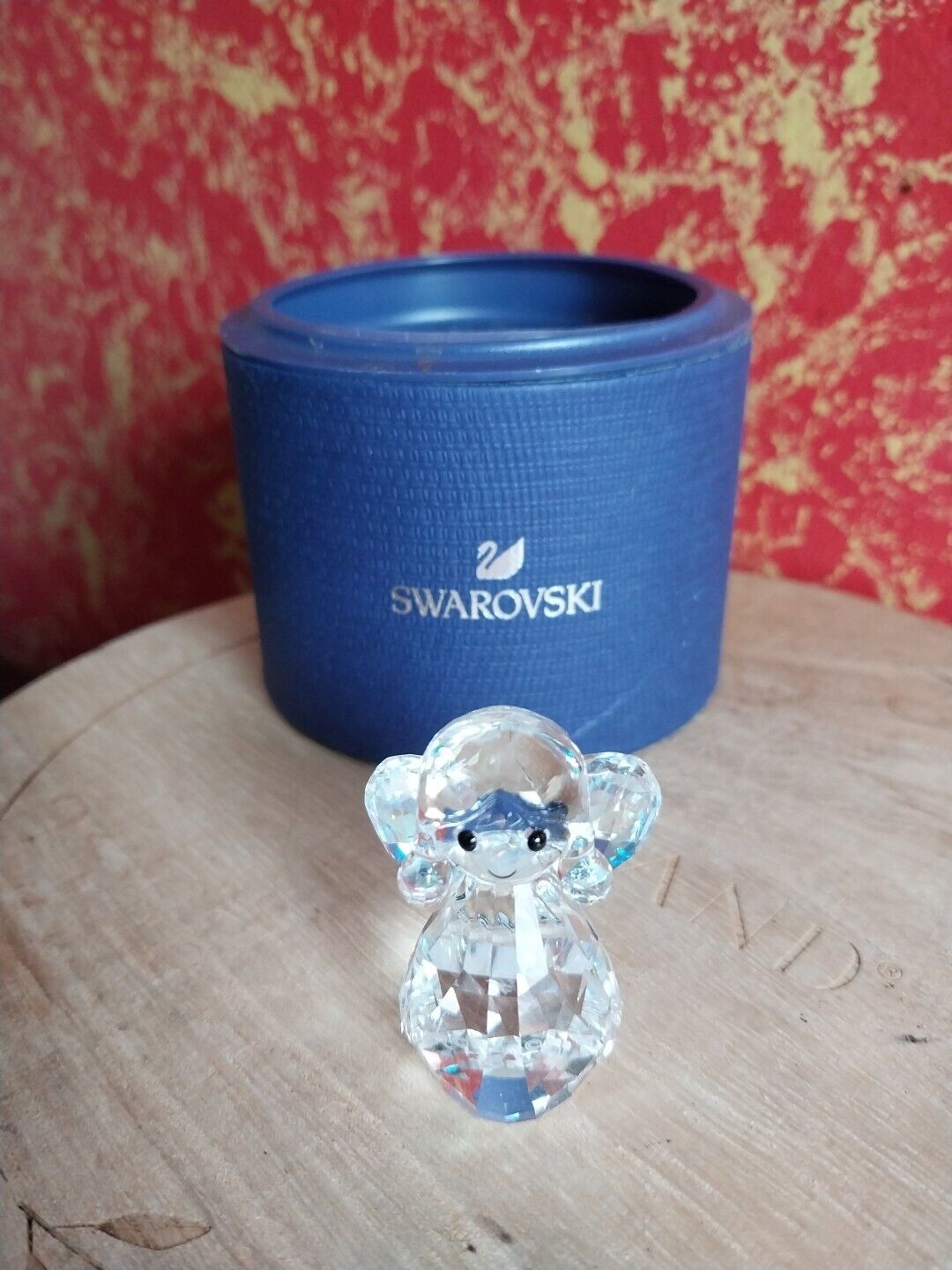 Swarovski ROCKING ANGEL Color 5533945 Genuine Austrian Crystal Figurine 