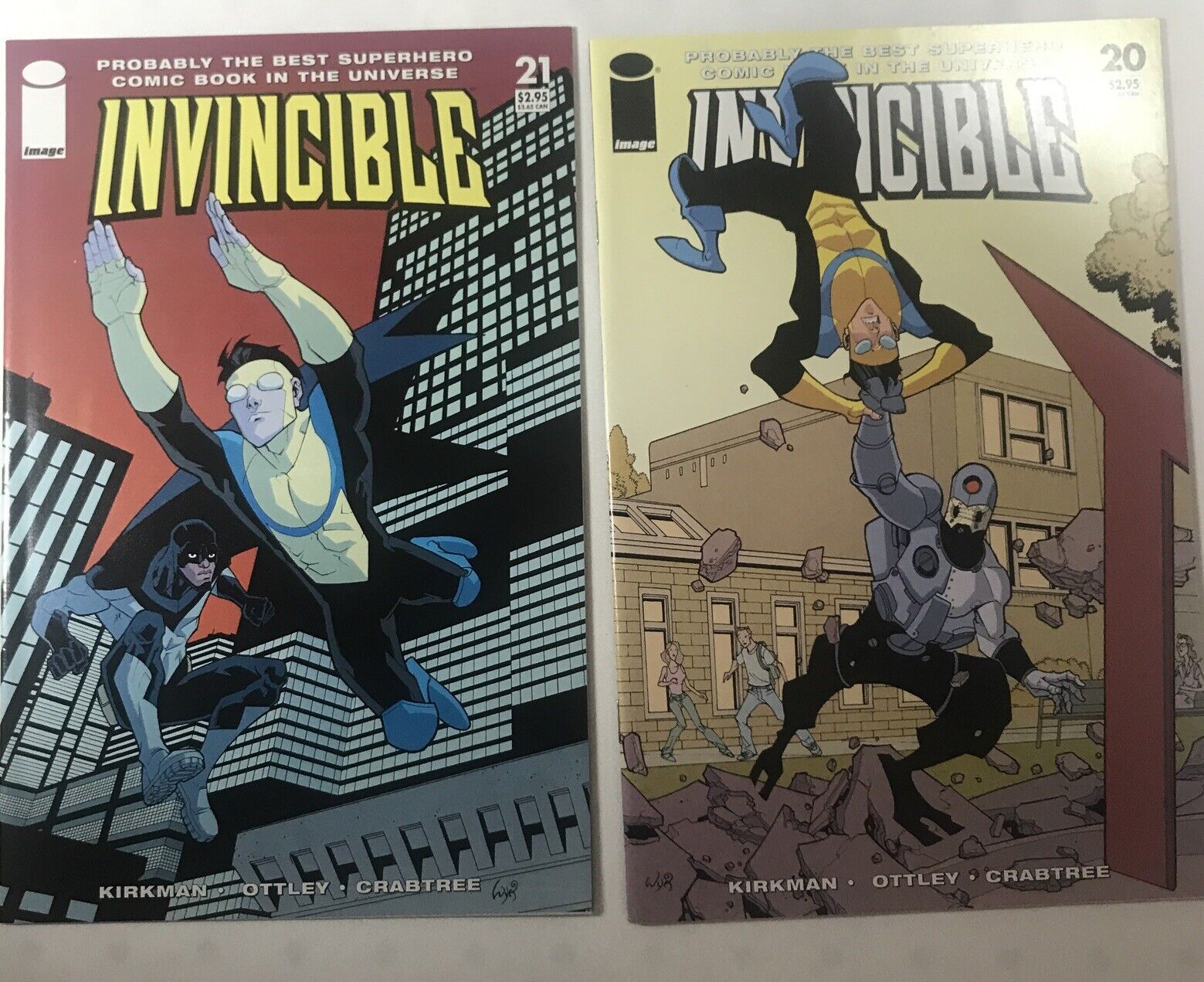 Invincible #20 & 21 LOT Image Comics