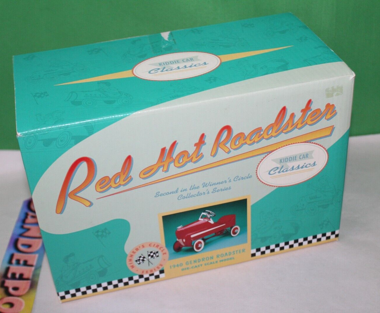 Hallmark 1996 Red Hot Roadster Kiddie Car Classics 1940 Gendron Diecast Toy