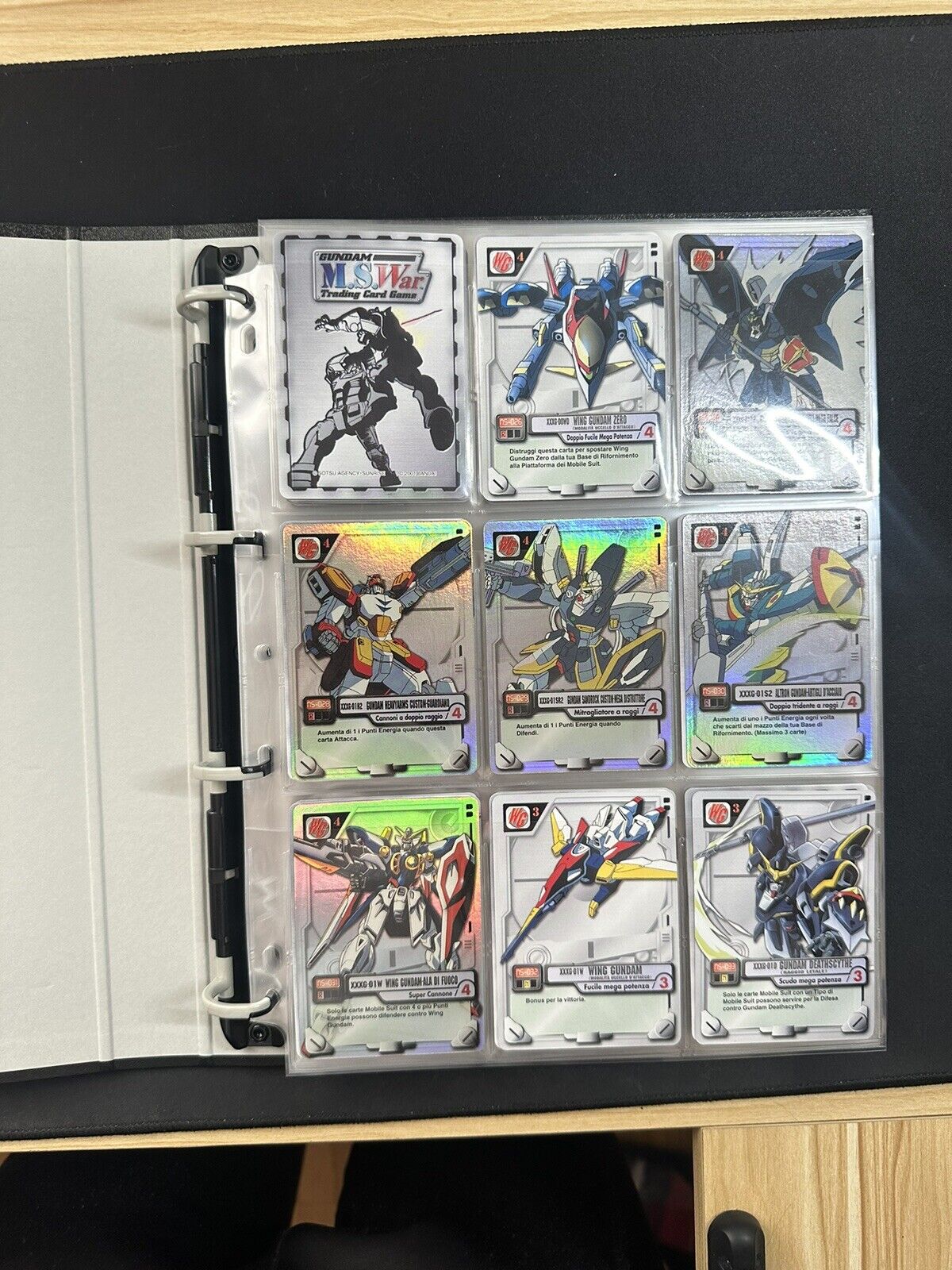 2001 Gundam MS War l Trading Card Game Bandai 115/120 Collection