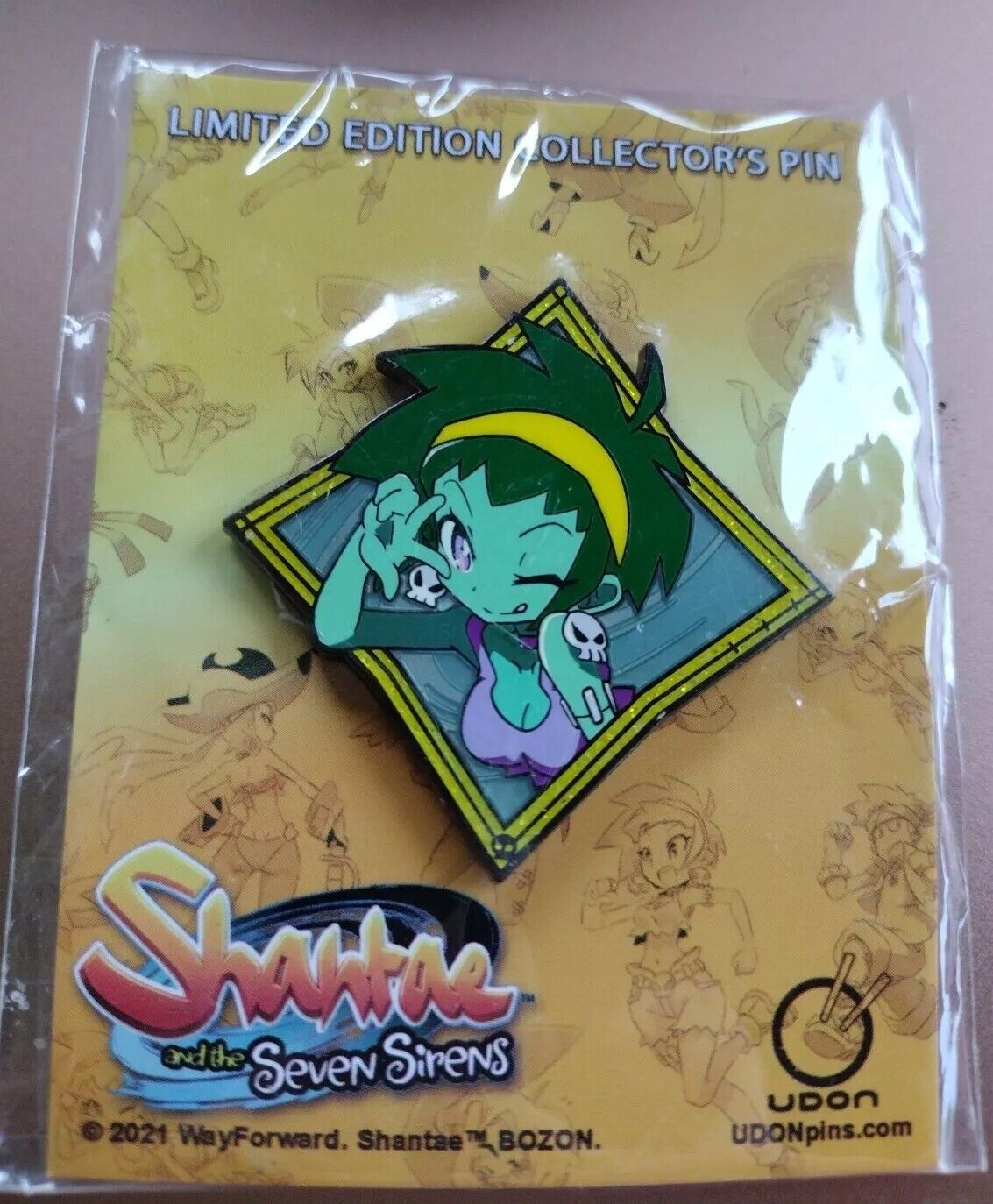 Shantae And The Seven Sirens Tac Pin Limited Edition Anime